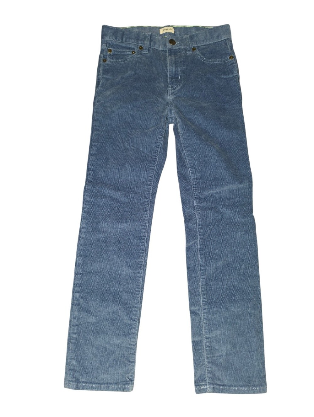 7/6/13. Crewcuts Boys Straight Corduroy Pants in Denim Blue